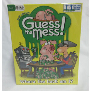 Guess The Mess Where The Heck Am I? R&R Board Game Jack Degnan New Factory Seal
